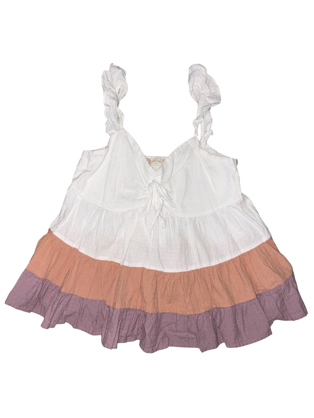 Altar'd State Tiered Ruffle Tank Top